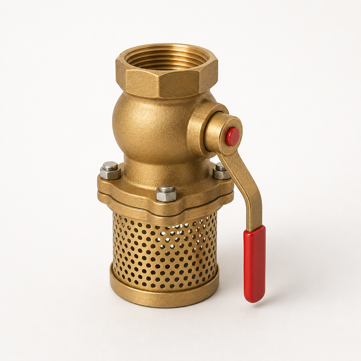Brass Foot Valve