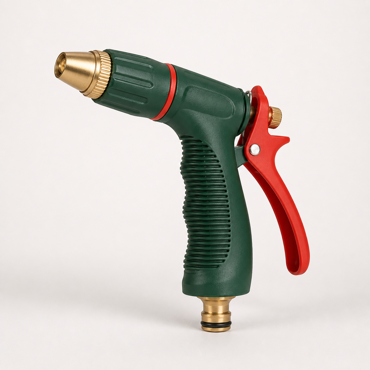 Green Brass Head Water Gun