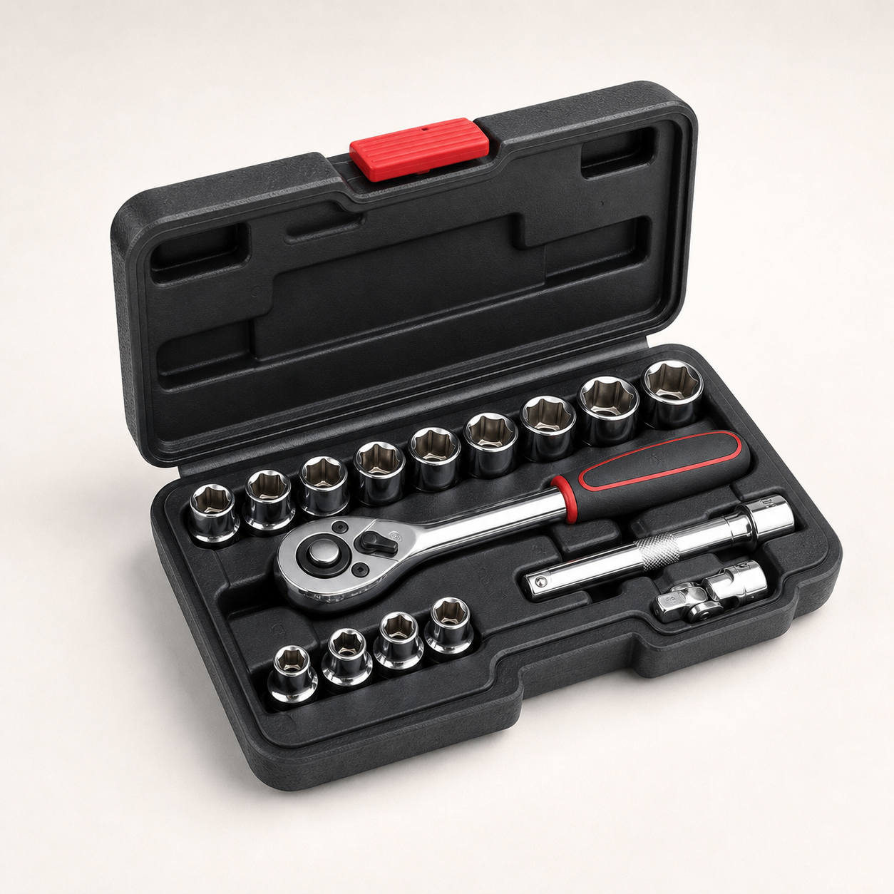 TAT Ratchet Socket Set 12 Piece