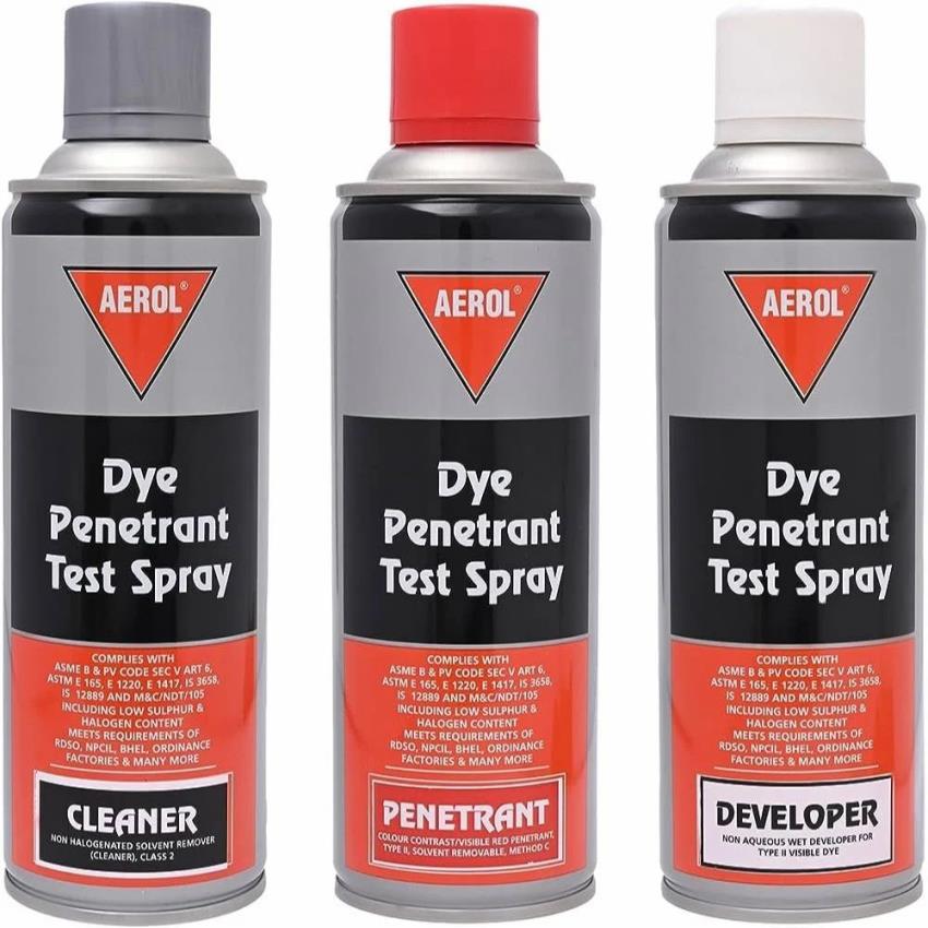 Aerol Dye Penetrant Test Kit